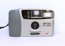 Pentax PC 550 AF Data fotocamera a rullino fotografico 35mm Funzionante testata
