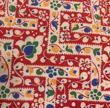 Vintage Cotton Feedsack Fabric
