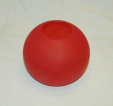 SCHNEIDER VASE ROUGE ART-DECO