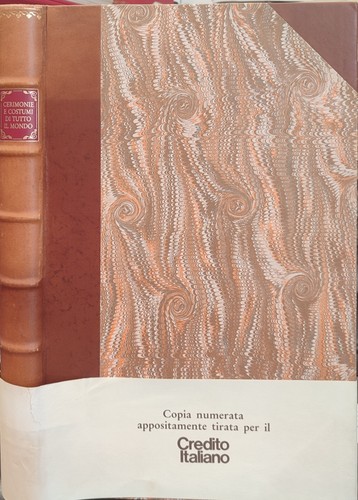 Cerimonie costumi tutto - e,