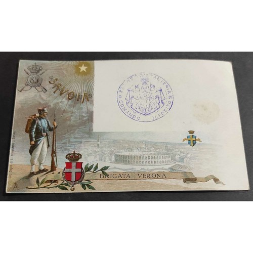 Cartolina reggimento - cartolina,