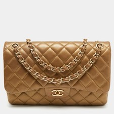 Borsa Chanel oro pelle