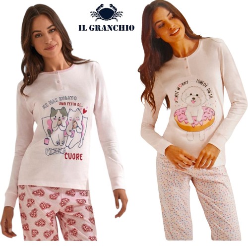 Pigiama donna cotone estivo - pigiama,