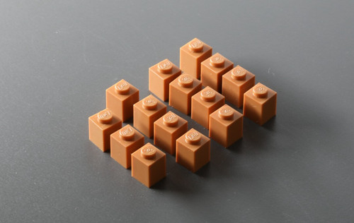 Pezzi lego 15x brick - lego:, 1x1