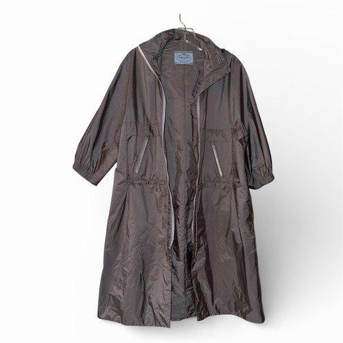 Impermeabile grigio prada - impermeabile,