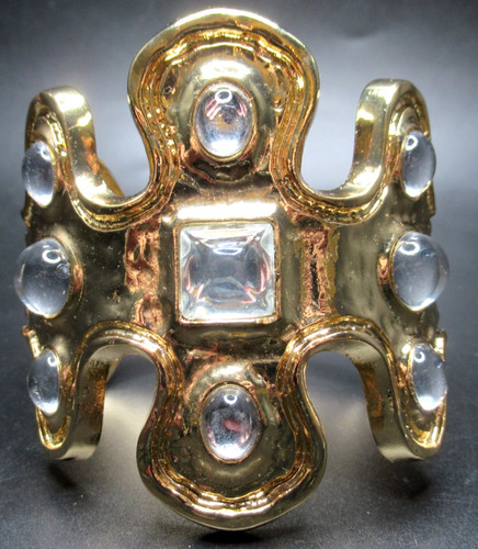 Bracciale modernista dorato