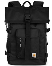 Carhartt WIP Philis Backpack black. zaino da viaggio camper nero.