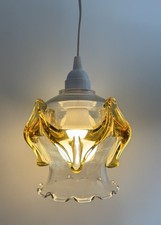 Vintage Murano Amber Drip