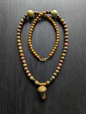 Collana tamburo Djembe ottone