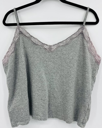 Y2k venezia lace trim camisole - lace,