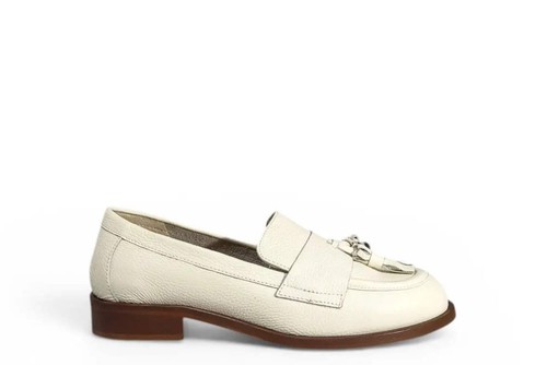 Mocassino melluso white art - mocassino,