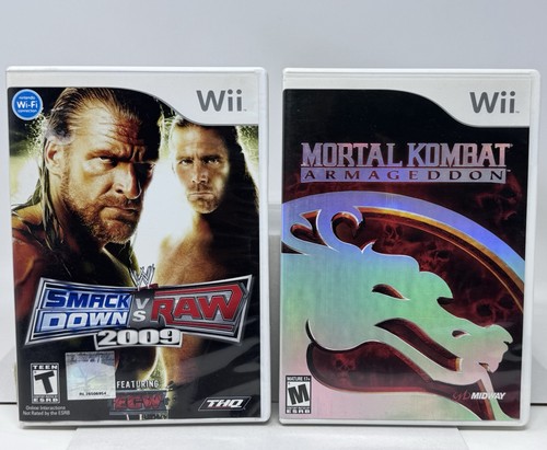Nintendo wii mortal - nintendo, kombat