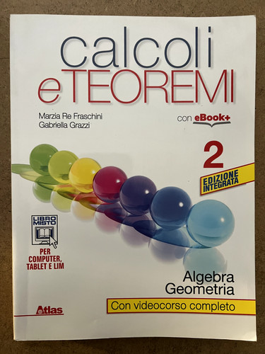 Calcoli teoremi - calcoli, e