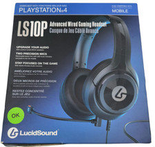 CUFFIE GAMING LUCIDSOUND (LS10P) COMPATIBILI CON PS 4 E MOBILE COLORE NERO