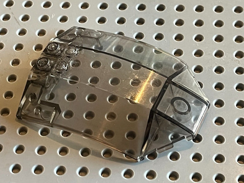 Lego smoke windscreen - smoke, x224