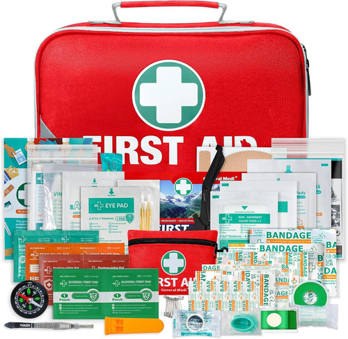 First aid kit 215 - aid, 215-piece