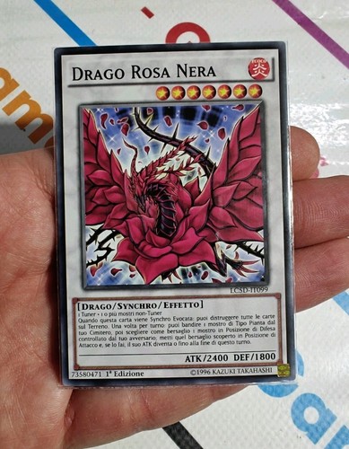 Drago rosa nera - drago,