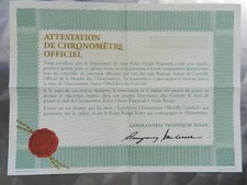 Rolex Certificato Garanzia