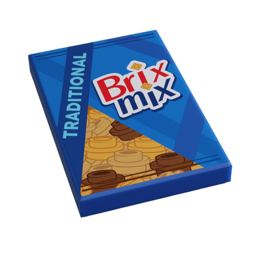 Brix mix minifig - brix, (2x3