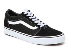 VANS SCARPE UOMO  VA36EMC4R1  MN WARD SUEDE CANVAS BLACK/WHT