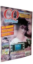 921- Rivista " CQ elettronica " IC - 28000H ricetrasmettitore Bibanda VHF/ UHF