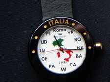 OROLOGIO Calcio Calcio 1990 ITALIA Pryngeps Campionato Mondiale Zenga Italia NERO