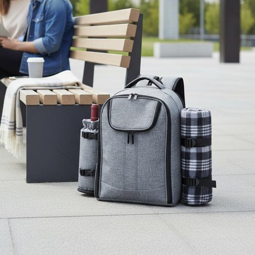 Zaino picnic con posate - con, kit