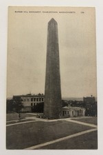 RPPC Bunker Hill Monument