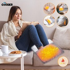 SCALDAPIEDI ELETTRICO USB MORBIDO PELUCHE LAVABILE A TEMPERATURA COSTANTE