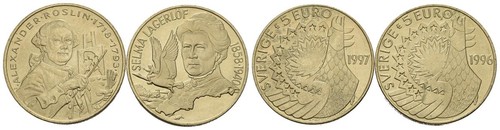 Svezia set monete in - set,