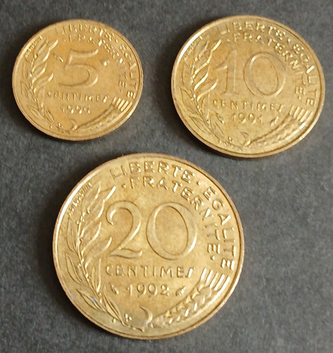France 1996 centimes 1991 - france,