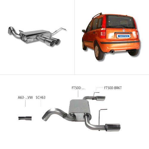 Scarico sportivo bastuck - scarico,
