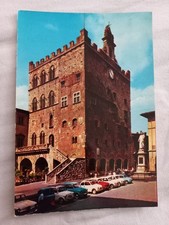 Cartolina PRATO PIAZZA DEL COMUNE PALAZZO PRETORIO Auto - NVG FG A Colori