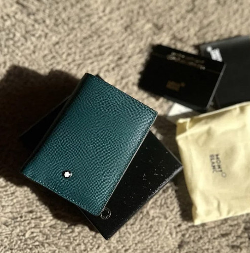 Montblanc sartorial blu - montblanc, pelle