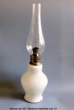 LAMPADA DA TAVOLO VETRO OPALINE VENINI MURANO VENICE ITALY LUME LANTERNA AUFIERO