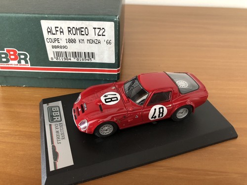Alfa romeo tz2 bbr models - romeo, 1/43