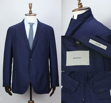 Giacca blazer cappotto sportivo sartoriale BOGLIOLI DOV blu finestra 56IT 46US/UK