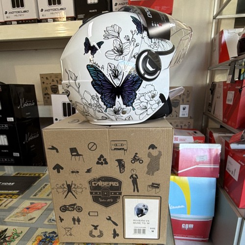 Casco jet caberg taglia m - casco,