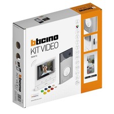 BTICINO 364614 KIT VIDEOCITOFONO WIFI MONOFAMILIARE CLASSE 100X16E LCD 5 pollici