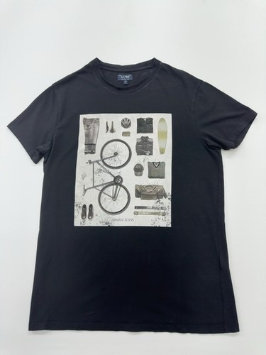 Shirt uomo armani jeans - jeans, nera