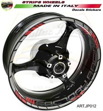 Adesivi ruote cerchi 17 pollici universali colorati Factory Racing "JP012"