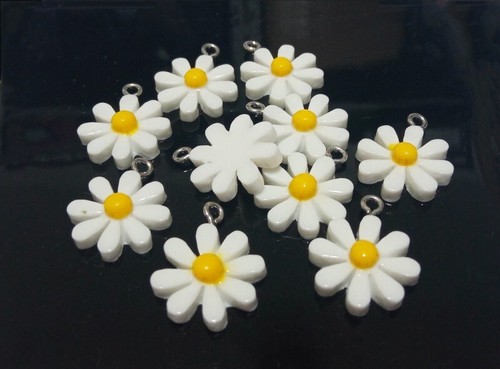 5pz charms ciondoli - , fiore