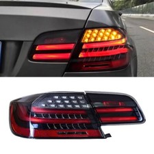 Per BMW Serie 3 330 335 M3 E92 2006-2012 Fanale Posteriore Led Nero Luce Freno/Destro