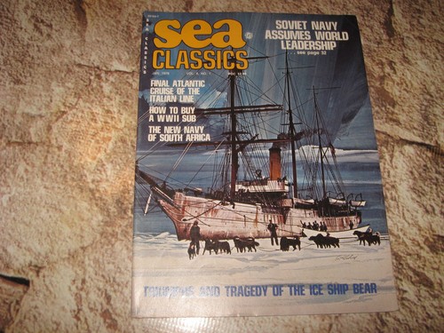 Vintage magazine sea classics - vintage,