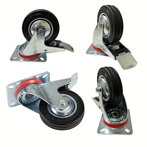 Ruota girevole resistente - , 4"