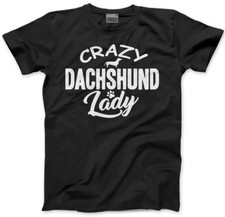 Crazy dachshund lady - crazy,