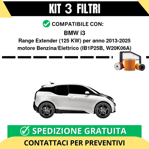 Kit filtri tagliando per - kit,