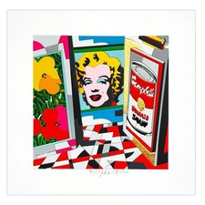 Ugo Nespolo- SIlkscreen on