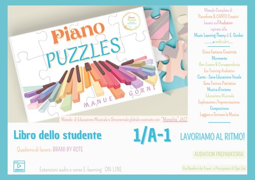 Piano puzzles libro dello - puzzles.,