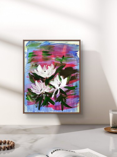 Rose astratto pop - , art